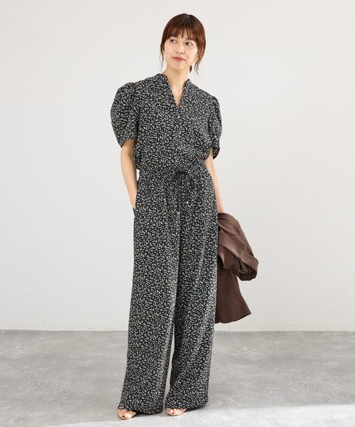 IENA(イエナ)の「《セットアップ対応》ソフトヴィンテージフラワーパンツ(その他パンツ・レディース・ブラック・36/38)」の8枚目の写真