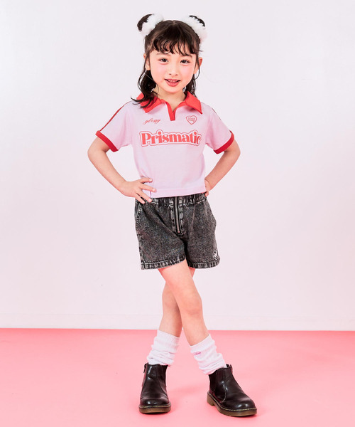 ANAP kids（アナップキッズ）の「エリ付 ライン ゲーム Tシャツ（シャツ/ブラウス・キッズ・クリア/ホワイト/ピンク・130/120/110）」の20枚目の写真
