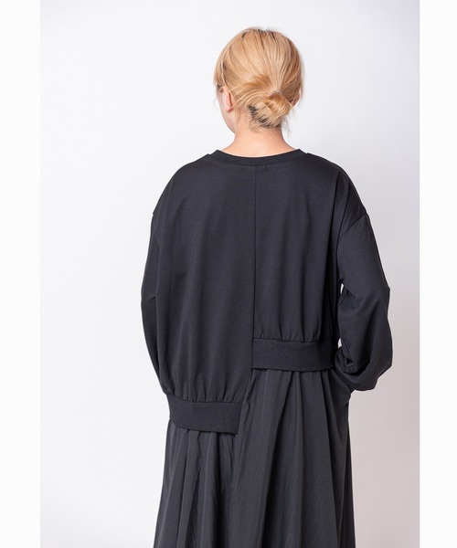 OSMOSIS(オズモーシス)の「切替アシンメトリーワンピース(ワンピース・レディース・カーキ/ブラック/グレー・ONE SIZE)」の14枚目の写真