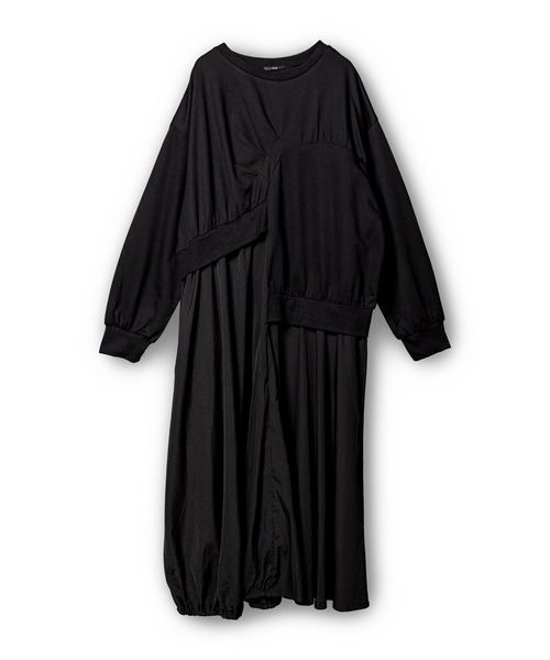 OSMOSIS(オズモーシス)の「切替アシンメトリーワンピース(ワンピース・レディース・カーキ/ブラック/グレー・ONE SIZE)」の20枚目の写真