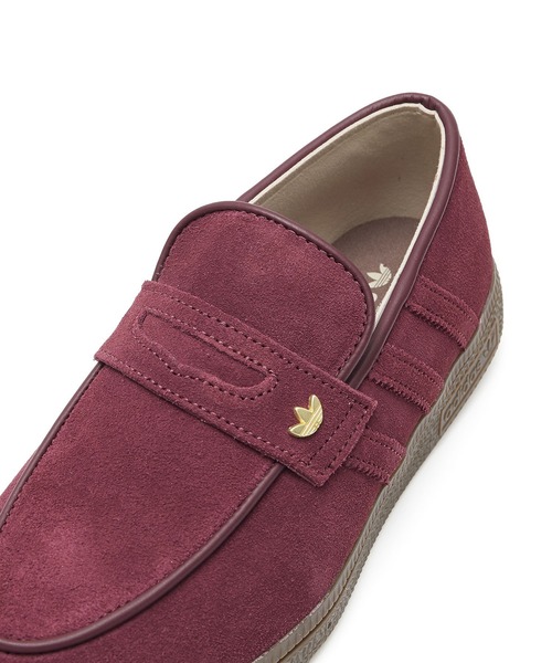 adidas（アディダス）の「(ADIDAS)HANDBALL SPEZIAL LOAFER（ローファー・レディース・バーガンディー・23cm/24cm/25cm）」の9枚目の写真