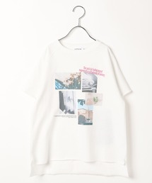 LEPSIM（レプシィム）の「【KIDS】アソートミニ裏毛5分袖プルオーバー　661817（Tシャツ/カットソー）」