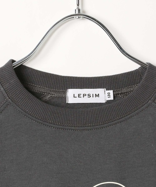 LEPSIM(レプシィム)の「【KIDS】アソートミニ裏毛5分袖プルオーバー 661817(Tシャツ/カットソー・キッズ・チャコールグレー/イエロー/オフホワイト・130/120/140)」の5枚目の写真