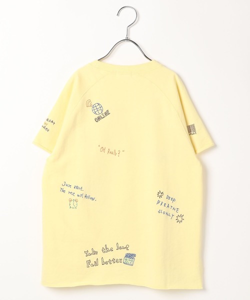 LEPSIM(レプシィム)の「【KIDS】アソートミニ裏毛5分袖プルオーバー 661817(Tシャツ/カットソー・キッズ・チャコールグレー/イエロー/オフホワイト・130/120/140)」の13枚目の写真