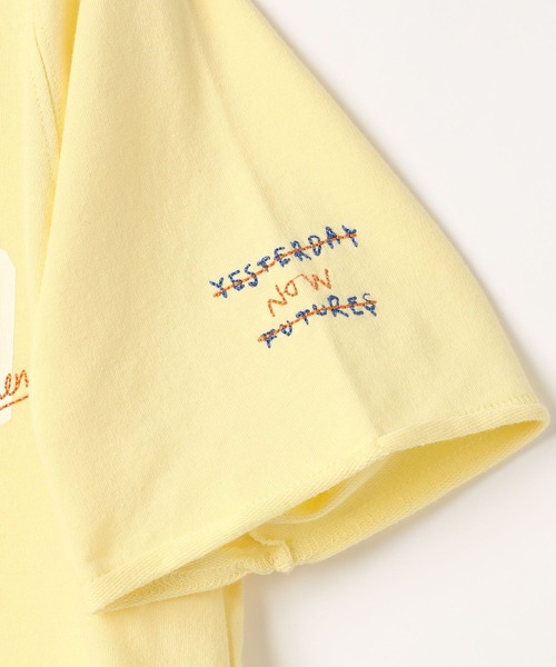 LEPSIM(レプシィム)の「【KIDS】アソートミニ裏毛5分袖プルオーバー 661817(Tシャツ/カットソー・キッズ・チャコールグレー/イエロー/オフホワイト・130/120/140)」の15枚目の写真