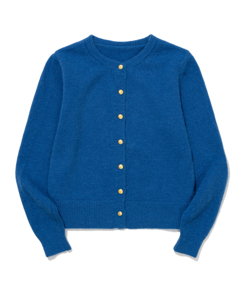 MOAA(モア)の「Gold Button Round-Neck Knit Cardigan (RED)(カーディガン/ボレロ・レディース・その他・FREE)」の12枚目の写真