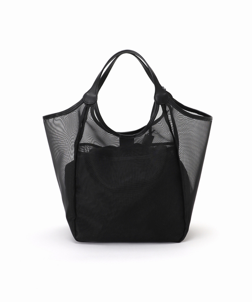 marco masi（マルコマージ）の「《追加》MARCO MASI/マルコマージ チュールバッグ（トートバッグ・レディース・ベージュ/ブラック・FREE）」の5枚目の写真