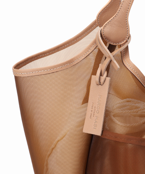 marco masi（マルコマージ）の「《追加》MARCO MASI/マルコマージ チュールバッグ（トートバッグ・レディース・ベージュ/ブラック・FREE）」の21枚目の写真