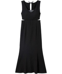 AMPHI（アンフィ）の「「MERCURYDUO×AMPHI」　カップ付きサイドカットアウトマーメイドワンピース（ワンピース）」