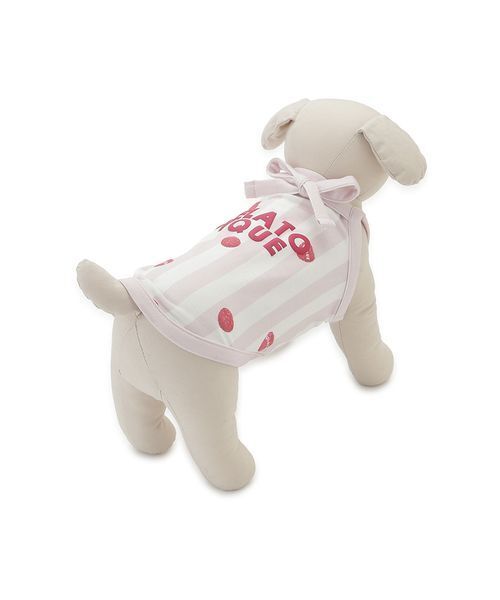 gelato pique（ジェラートピケ）の「【CAT&DOG】【接触冷感】 ストライプ柄Coolingプルオーバー（ペットウェア・レディース・ブルー/グリーン/ピンク/イエロー・S/M/L）」の21枚目の写真