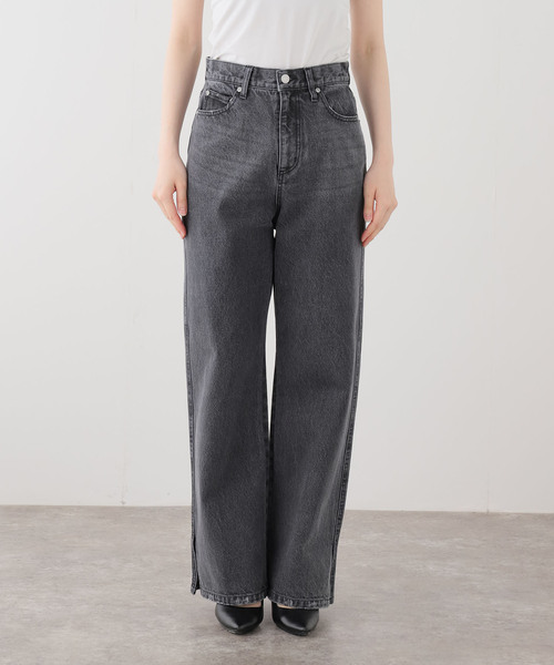 EDIT. FOR LULU（エディットフォールル）の「【Hella/ヘラ】side hem slit denim（スラックス・レディース・ブルー系その他/ブラック・40/38/36）」の18枚目の写真