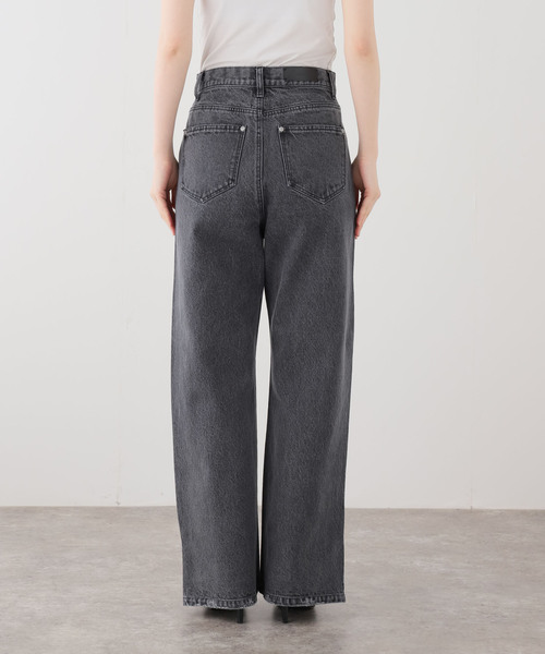 EDIT. FOR LULU（エディットフォールル）の「【Hella/ヘラ】side hem slit denim（スラックス・レディース・ブルー系その他/ブラック・40/38/36）」の20枚目の写真