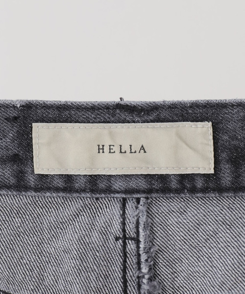 EDIT. FOR LULU（エディットフォールル）の「【Hella/ヘラ】side hem slit denim（デニムパンツ・レディース・ブルー系その他/ブラック・40/38/36）」の18枚目の写真