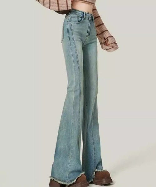REBALANCE（リバランス）の「フレアデニムパンツ（デニムパンツ・レディース・A/B・MEDIUM/LARGE/X-LARGE）」の9枚目の写真