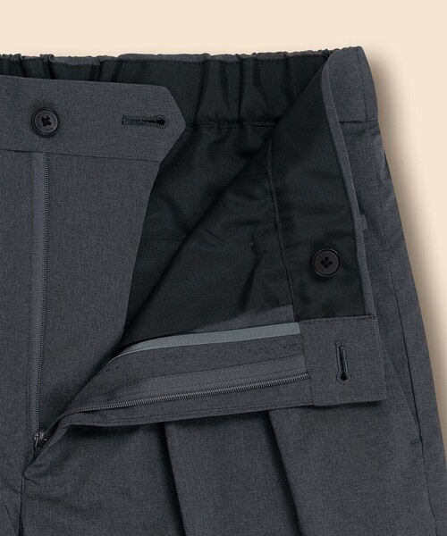 BROOKS BROTHERS(ブルックスブラザーズ)の「◆オンラインストア限定◆ ポリエステルブレンド ウォッシャブル プリーテッド トラウザーズ(スラックス・メンズ・ネイビー/グレー・SMALL/X-LARGE/LARGE/MEDIUM)」の3枚目の写真