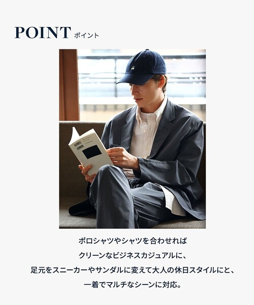 BROOKS BROTHERS(ブルックスブラザーズ)の「◆オンラインストア限定◆ ポリエステルブレンド ウォッシャブル プリーテッド トラウザーズ(スラックス・メンズ・ネイビー/グレー・SMALL/X-LARGE/LARGE/MEDIUM)」の7枚目の写真