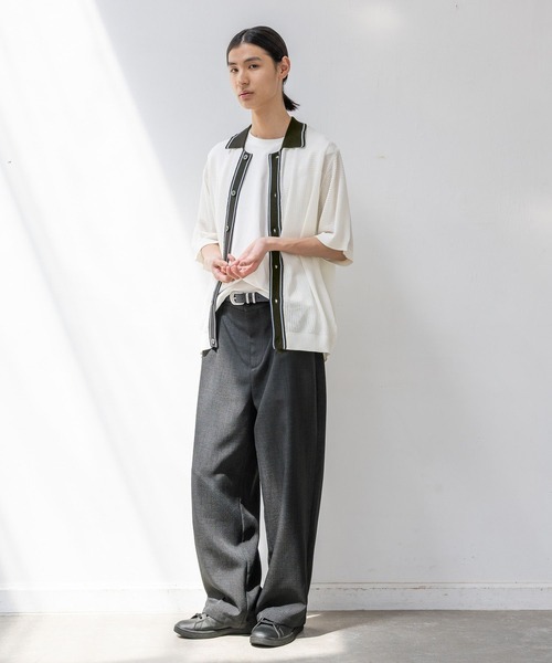 LAKOLE(ラコレ)の「ウエスタンポロシャツ / 672864(ポロシャツ・メンズ・ホワイト/ブルー/ブラック・MEDIUM/LARGE)」の4枚目の写真
