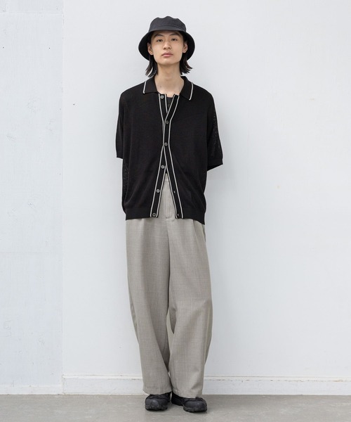 LAKOLE(ラコレ)の「ウエスタンポロシャツ / 672864(ポロシャツ・メンズ・ホワイト/ブルー/ブラック・MEDIUM/LARGE)」の5枚目の写真