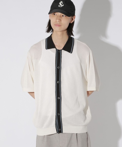 LAKOLE(ラコレ)の「ウエスタンポロシャツ / 672864(ポロシャツ・メンズ・ホワイト/ブルー/ブラック・MEDIUM/LARGE)」の10枚目の写真