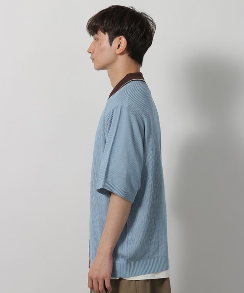 LAKOLE(ラコレ)の「ウエスタンポロシャツ / 672864(ポロシャツ・メンズ・ホワイト/ブルー/ブラック・MEDIUM/LARGE)」の17枚目の写真