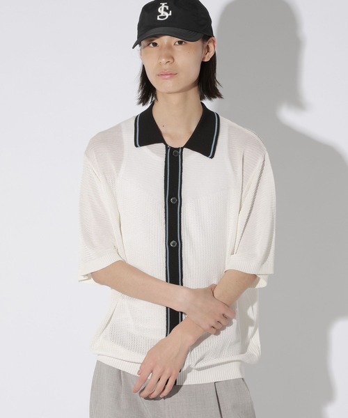 LAKOLE(ラコレ)の「ウエスタンポロシャツ / 672864(ポロシャツ・メンズ・ホワイト/ブルー/ブラック・MEDIUM/LARGE)」の11枚目の写真