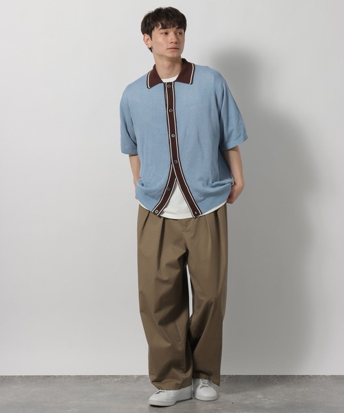 LAKOLE(ラコレ)の「ウエスタンポロシャツ / 672864(ポロシャツ・メンズ・ホワイト/ブルー/ブラック・MEDIUM/LARGE)」の14枚目の写真