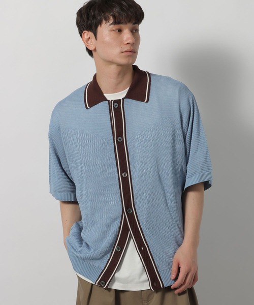 LAKOLE(ラコレ)の「ウエスタンポロシャツ / 672864(ポロシャツ・メンズ・ホワイト/ブルー/ブラック・MEDIUM/LARGE)」の15枚目の写真