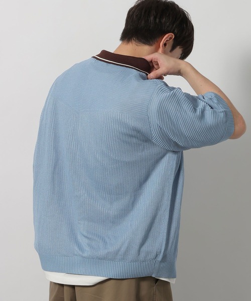 LAKOLE(ラコレ)の「ウエスタンポロシャツ / 672864(ポロシャツ・メンズ・ホワイト/ブルー/ブラック・MEDIUM/LARGE)」の16枚目の写真