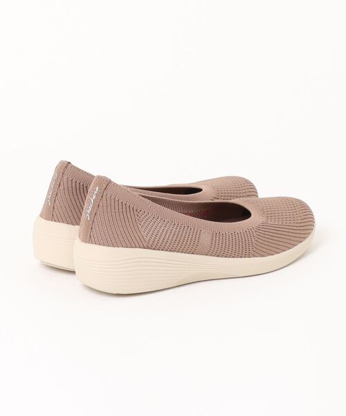 SKECHERS(スケッチャーズ)の「【SKECHERS】ARYA(スリッポン・レディース・ブラック×ブラック/ライトブラウン・23.0cm/23.5cm/24.0cm/24.5cm/25.0cm/22.5cm)」の3枚目の写真