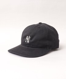 NOLLEY'S（ノーリーズ）の「【COOPERSTOWN BALL CAP/クーパーズタウン ボールキャップ】NY BLACK YANKEES DAD CAP（キャップ）」