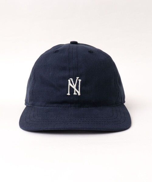 Cooperstown Ball Cap（クーパーズタウンボールキャップ）の「【COOPERSTOWN BALL CAP/クーパーズタウン ボールキャップ】NY BLACK YANKEES DAD CAP（キャップ・メンズ・グレー/ブラック/ネイビー・FREE）」の4枚目の写真