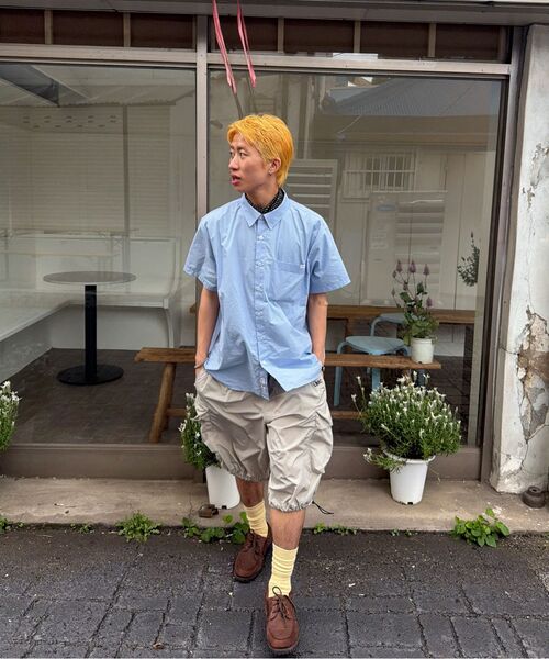 LMCの「DAILY COTTON SHORT SLV SHIRT light blue（シャツ/ブラウス・レディース・その他・2/1）」の7枚目の写真