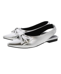 【JB selection】リボンバックバンドパンプス(210-63773)