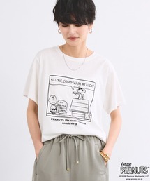 Vintage PEANUTS | BARNYARDSTORM / スヌーピー / プリントT(Tシャツ/カットソー)