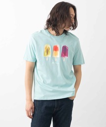Ben Sherman（ベンシャーマン）の「ロリーアートプリントTシャツ（Tシャツ/カットソー）」