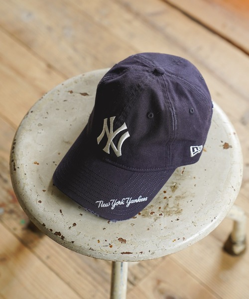NEW ERA(ニューエラ)の「【NEW ERA(ニューエラ)】MLB 9TWENTY Visor Logo(キャップ・メンズ・グレー/アイボリー/ネイビー/ブラック・FREE)」の2枚目の写真