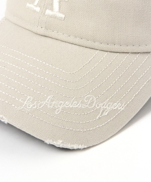 NEW ERA(ニューエラ)の「【NEW ERA(ニューエラ)】MLB 9TWENTY Visor Logo(キャップ・メンズ・グレー/アイボリー/ネイビー/ブラック・FREE)」の21枚目の写真