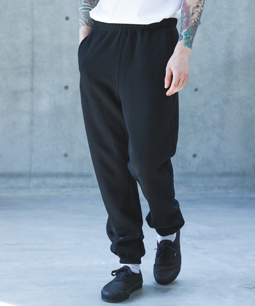 MR.OLIVE(ミスターオリーブ)の「CLASSIC AZUMA FLEECE / HERITAGE SWEATPANTS /M263126(スウェットパンツ・メンズ・オートミール/ブラック・LARGE/MEDIUM)」の1枚目の写真