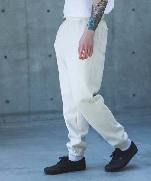 MR.OLIVE(ミスターオリーブ)の「CLASSIC AZUMA FLEECE / HERITAGE SWEATPANTS /M263126(スウェットパンツ・メンズ・オートミール/ブラック・LARGE/MEDIUM)」の9枚目の写真