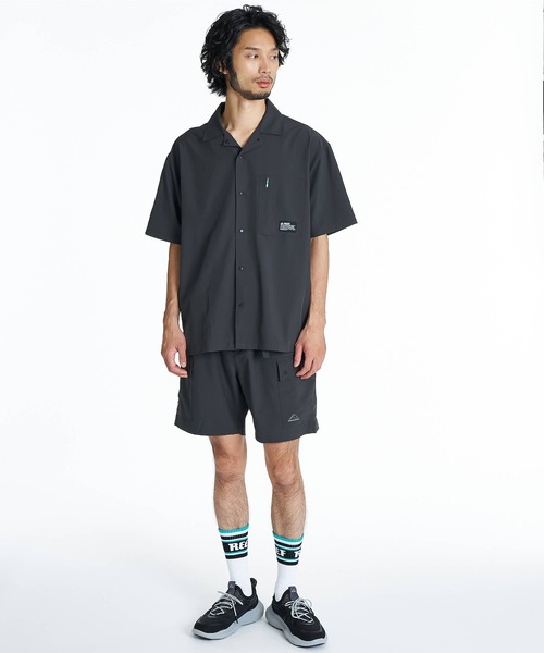 REEF（リーフ）の「REEF メンズ 26 SM BAJA SHORTS ショートパンツ 【2026年夏モデル】/リーフ水陸両用ストレッチナイロンバギーショーツ（その他パンツ・メンズ・チャコールグレー/ブルー系その他・MEDIUM/LARGE/X-LARGE/SMALL）」の5枚目の写真
