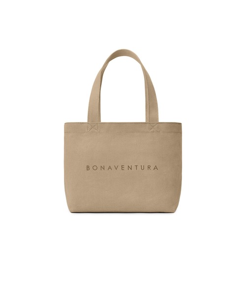 BONAVENTURA(ボナベンチュラ)の「イージー キャンバス トートバッグ ( ミディアム )(トートバッグ・レディース・コーラルピンク/ブラウン/ベージュ系その他/ライトカーキ/ライトグレー/オレンジ/チャコールグレー/ブラック/アイボリー/ターコイズブルー系・FREE)」の1枚目の写真