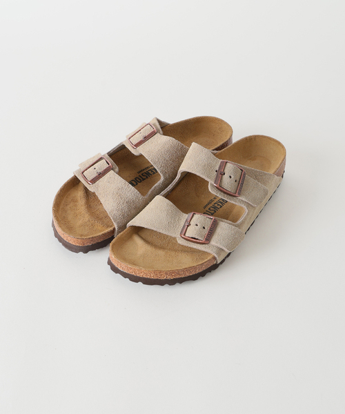 BIRKENSTOCK(ビルケンシュトック)の「BIRKENSTOCK / ビルケンシュトック アリゾナ スエードレザー ナロー(サンダル・メンズ・ピンク/ベージュ・40/41/42/43)」の15枚目の写真