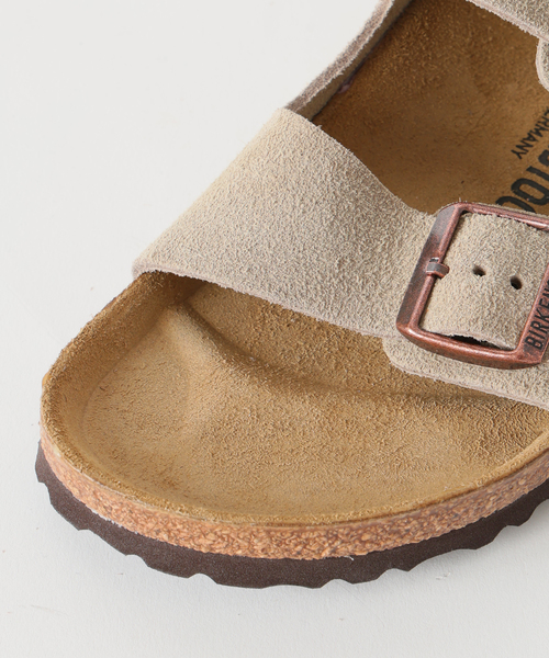 BIRKENSTOCK(ビルケンシュトック)の「BIRKENSTOCK / ビルケンシュトック アリゾナ スエードレザー ナロー(サンダル・メンズ・ピンク/ベージュ・40/41/42/43)」の14枚目の写真