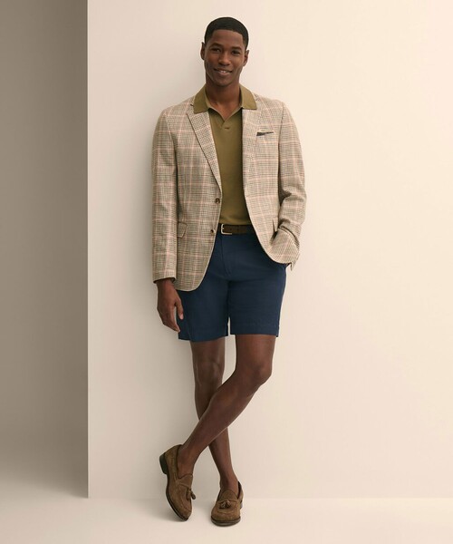 BROOKS BROTHERS(ブルックスブラザーズ)の「リネン/コットン プレーンフロント 9inショーツ(その他パンツ・メンズ・ネイビー/ブルー・32inch/36inch/38inch/30inch/34inch)」の8枚目の写真