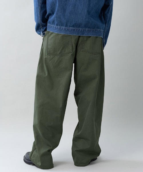 EGO TRIPPING(エゴトリッピング)の「mp15099- USN-MIRITARYHERRINGBONE ミリタリーパンツ(626703)(その他パンツ・メンズ・カーキ/ブラック・29/31/33)」の10枚目の写真