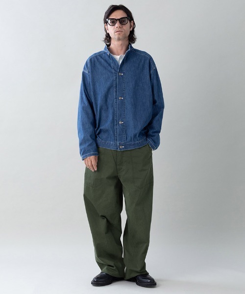 EGO TRIPPING(エゴトリッピング)の「mp15099- USN-MIRITARYHERRINGBONE ミリタリーパンツ(626703)(その他パンツ・メンズ・カーキ/ブラック・29/31/33)」の11枚目の写真