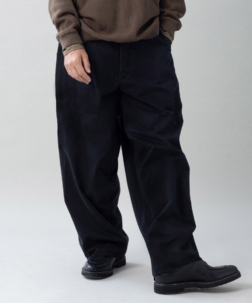 EGO TRIPPING(エゴトリッピング)の「mp15099- USN-MIRITARYHERRINGBONE ミリタリーパンツ(626703)(その他パンツ・メンズ・カーキ/ブラック・29/31/33)」の14枚目の写真
