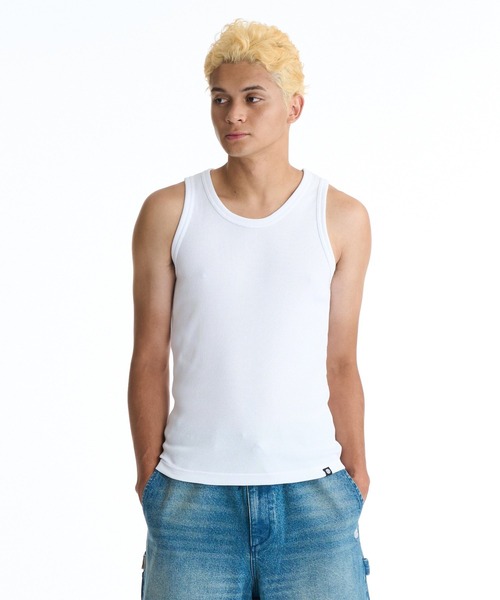 ELEMENT(エレメント)の「ELEMENT メンズ ELMC TANKTOP タンクトップ 【2026年春夏モデル】(タンクトップ・メンズ・ホワイト/ブラック・MEDIUM/LARGE/X-LARGE)」の1枚目の写真