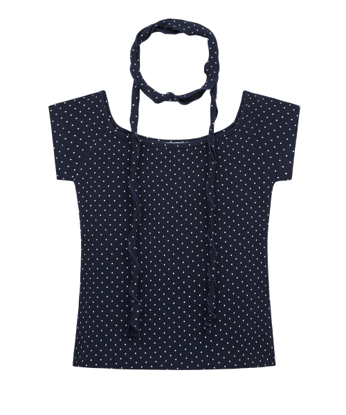 Midnight Move(ミッドナイトムーブ)の「off dot t (navy)(Tシャツ/カットソー・レディース・その他・FREE)」の2枚目の写真