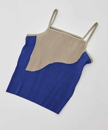 kotohayokozawa/コトハヨコザワ】TODO WAVE SHEER CAMISOLE/シアー